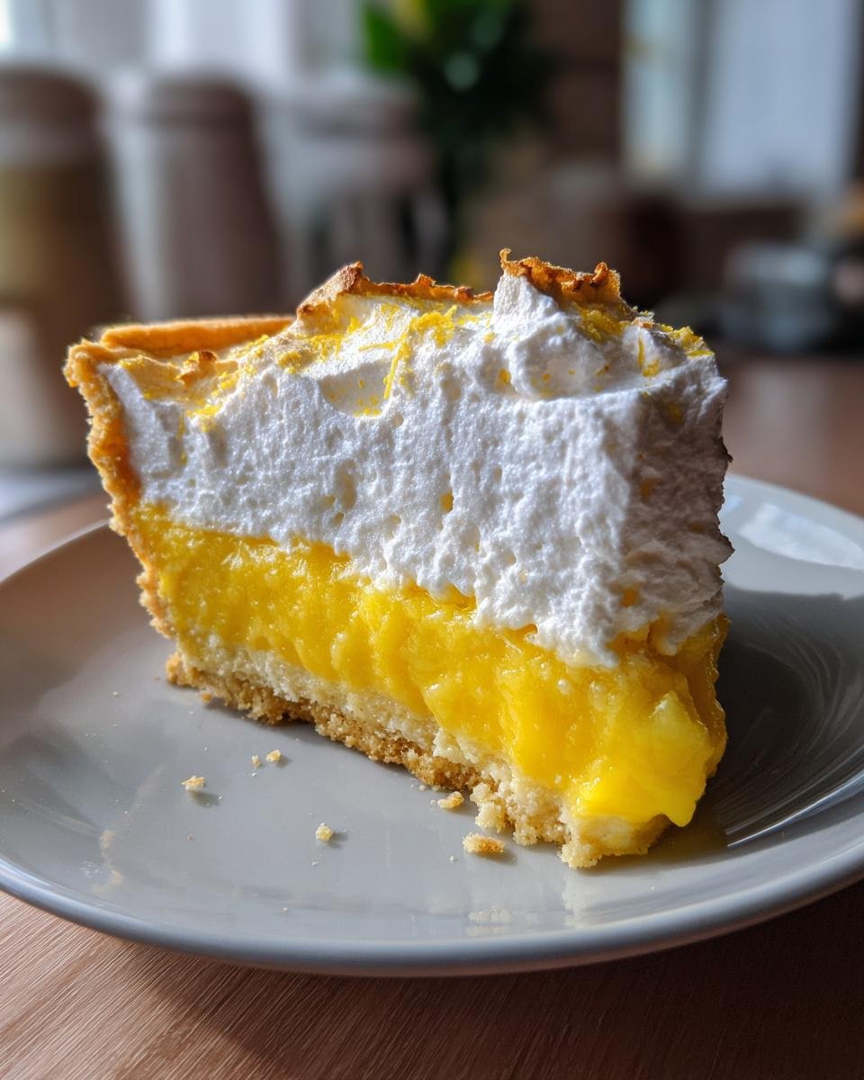 Lemon Pie with Buttercream - detail 1