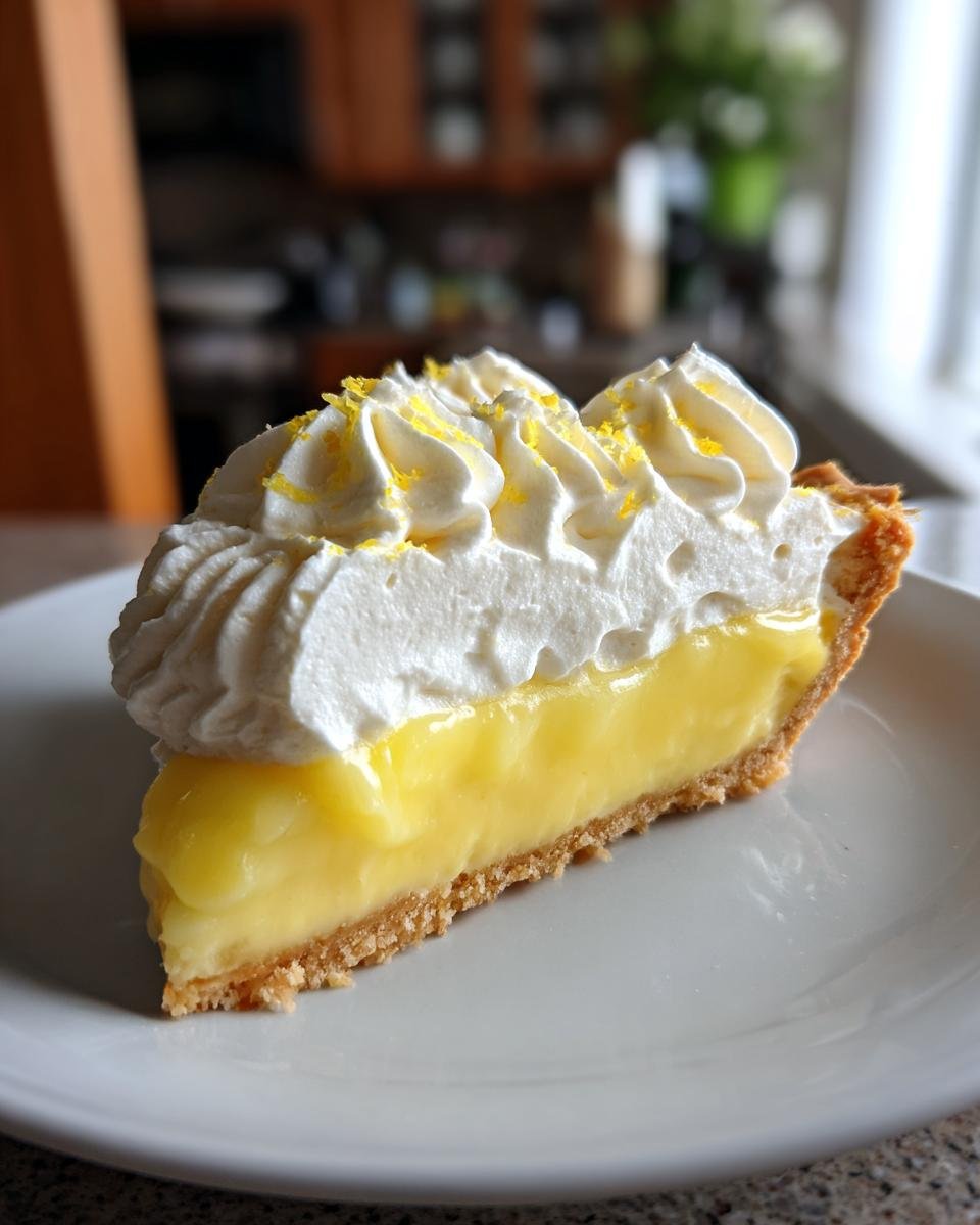 Lemon Pie with Buttercream - detail 3