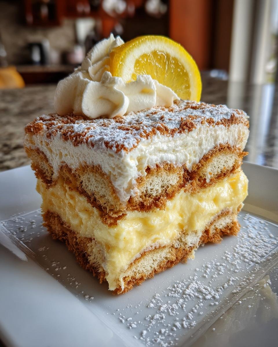 Lemon Tiramisu Delight - detail 2