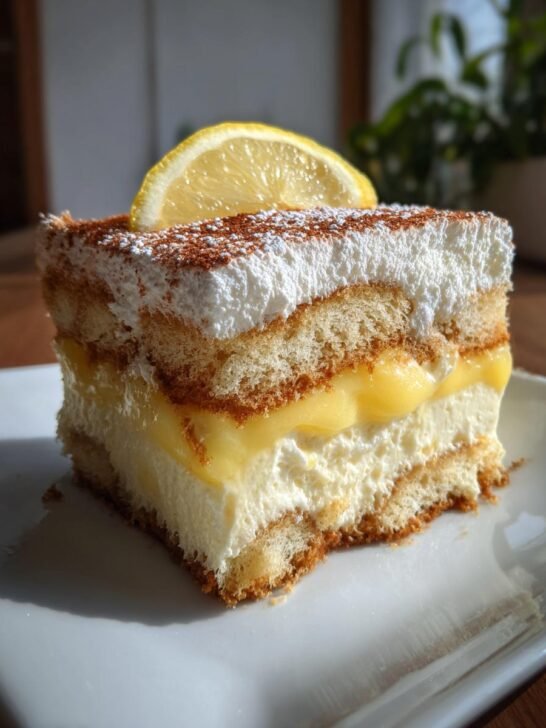 Lemon Tiramisu Delight