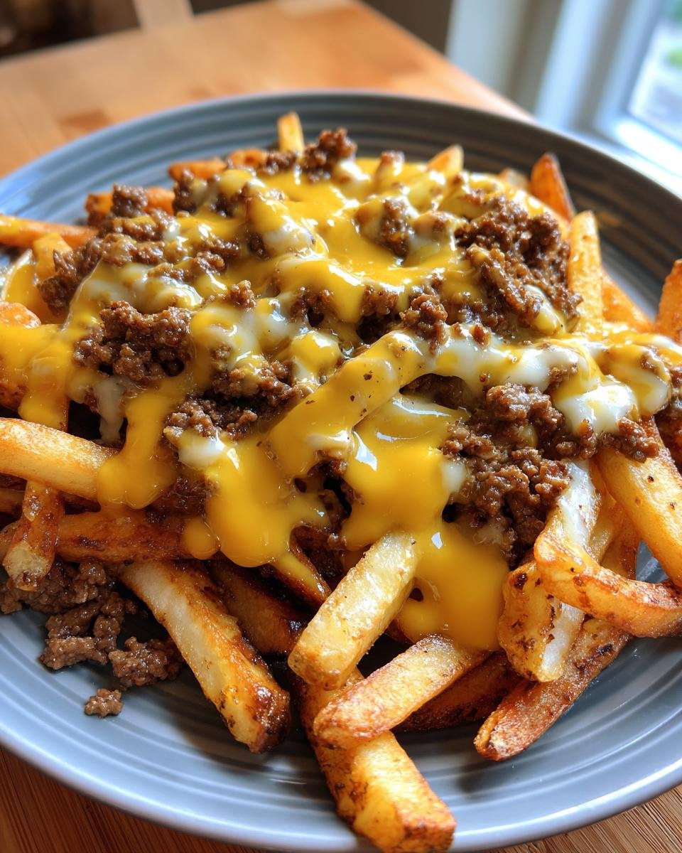 Loaded Cheese Beef Fries - detail 1