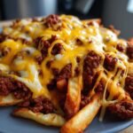 Loaded Cheese Beef Fries