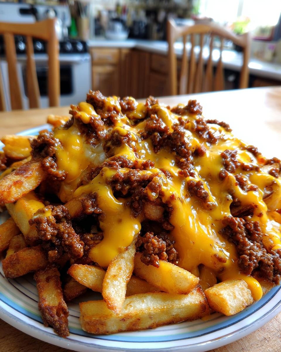 Loaded Cheese Beef Fries - detail 2