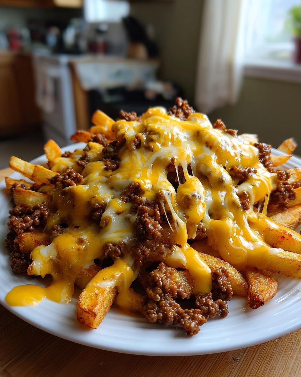 Loaded Cheese Beef Fries - detail 3