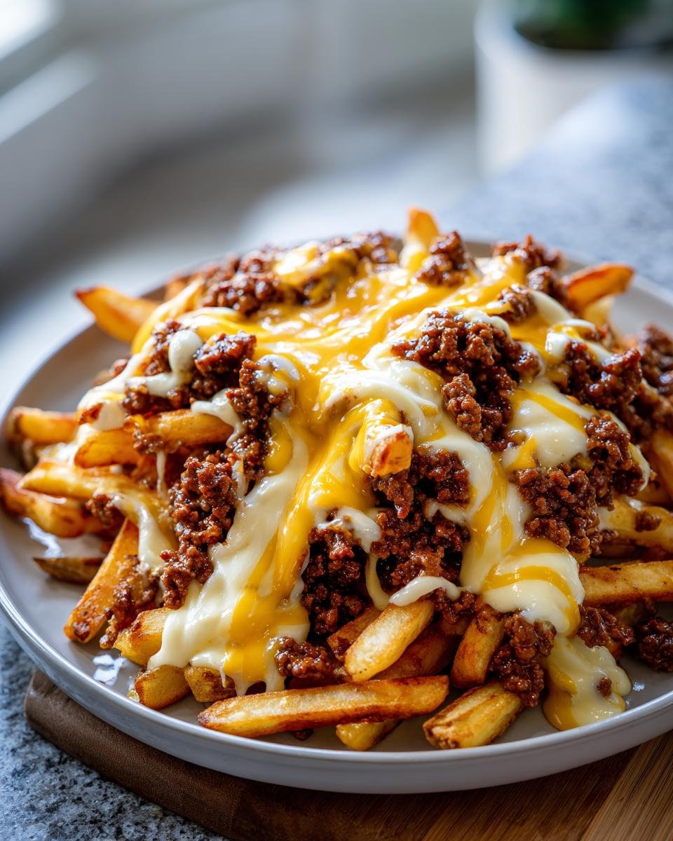 Loaded Cheese Beef Fries - detail 4