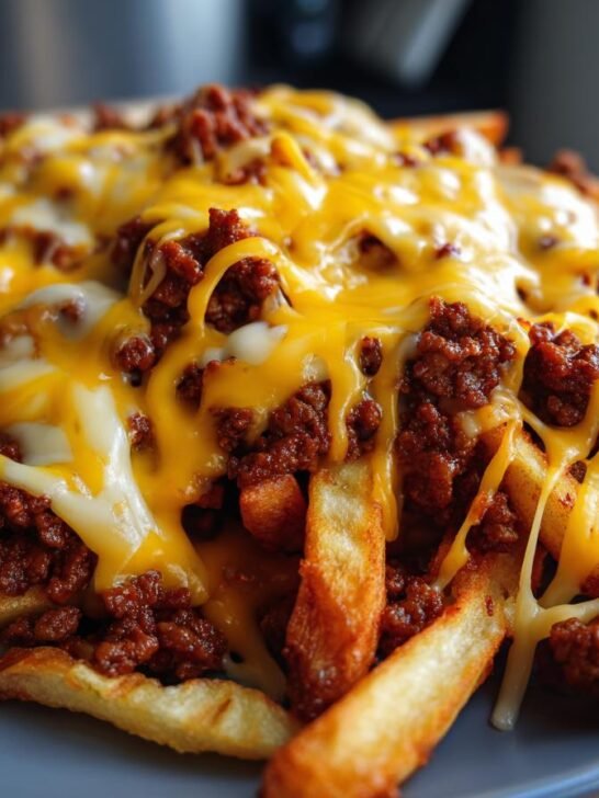 Loaded Cheese Beef Fries