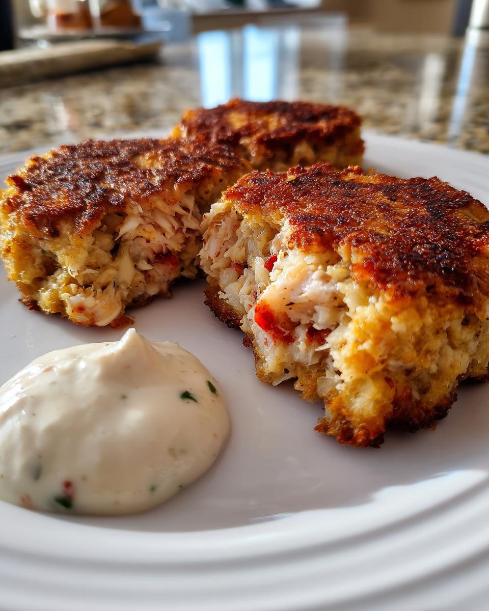 Maryland Crab Cakes with Quick Tartar Sauce - detail 3