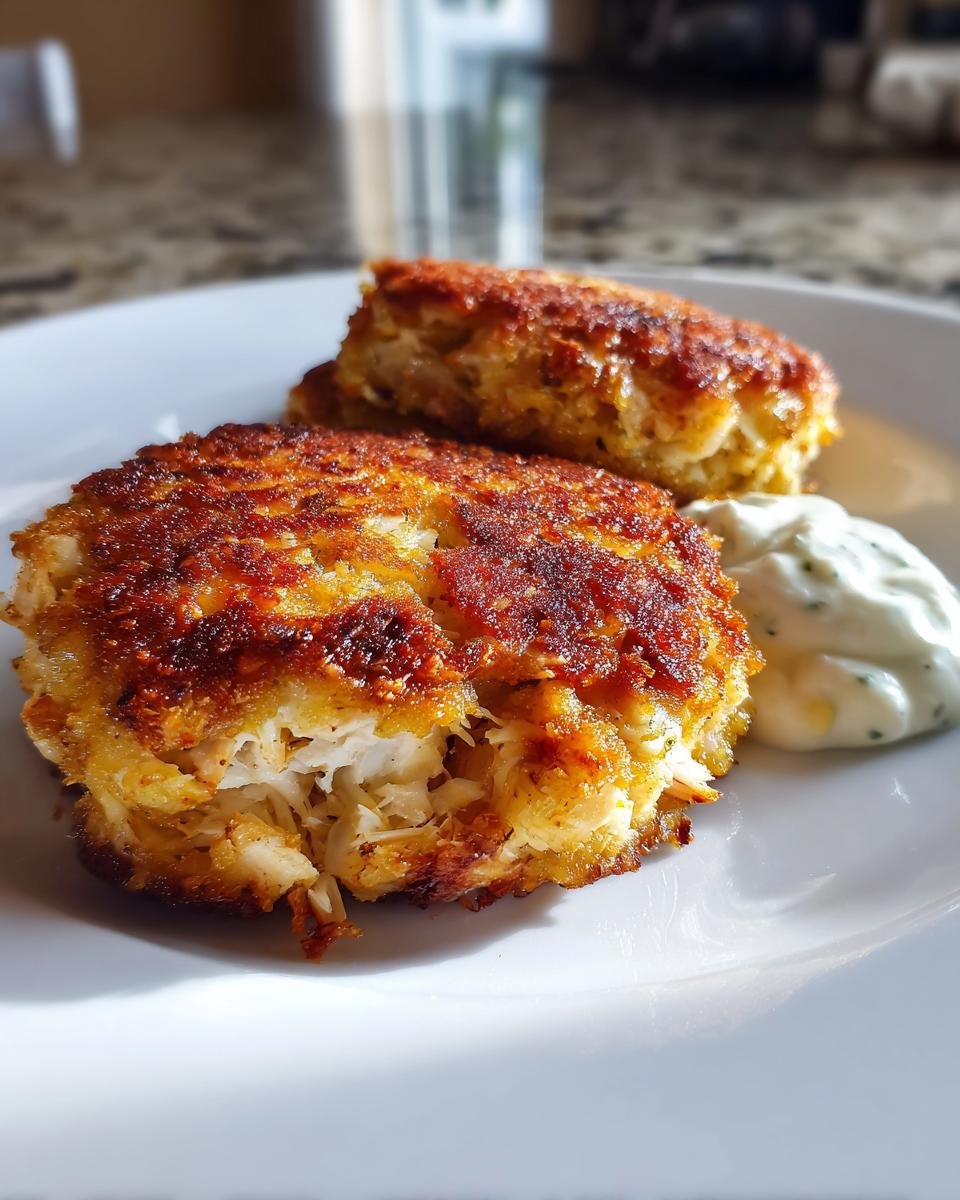 Maryland Crab Cakes with Quick Tartar Sauce - detail 4