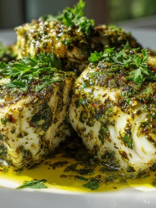 Mediterranean Herb Baked Fish