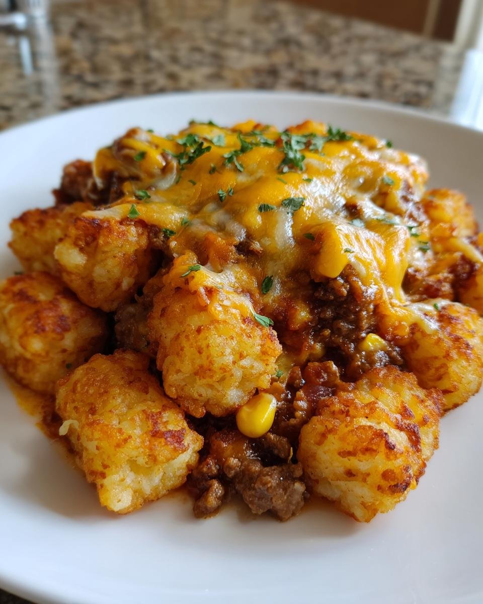 Mexican Tater Tot Casserole - detail 1