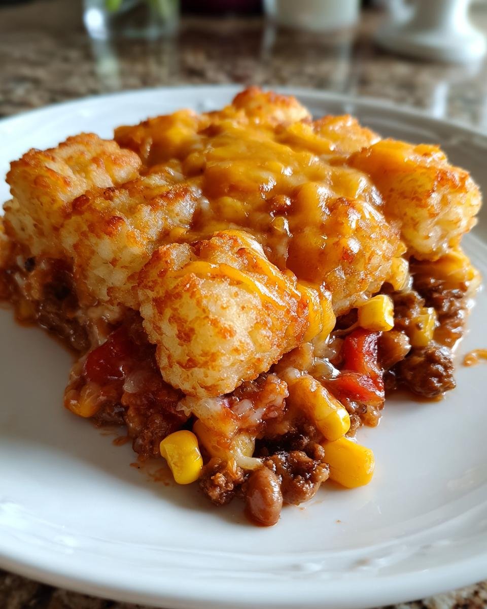Mexican Tater Tot Casserole - detail 3