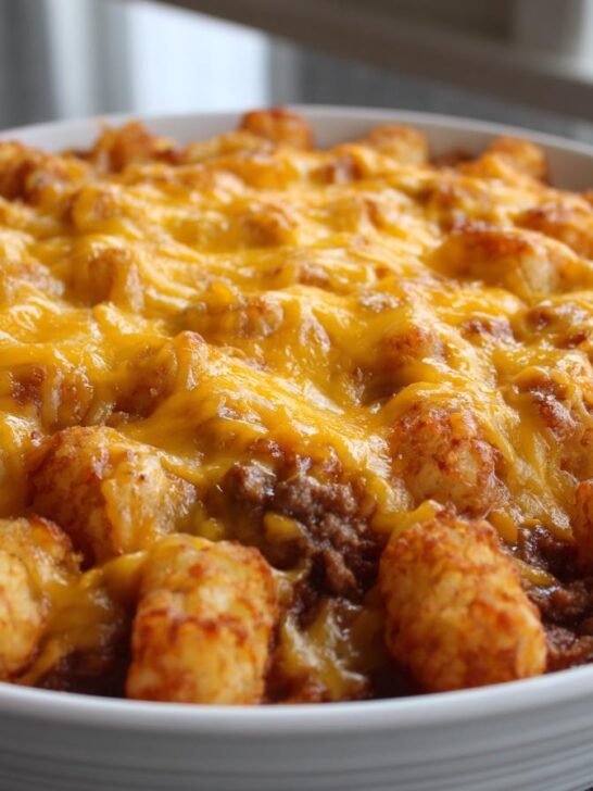 Mexican Tater Tot Casserole