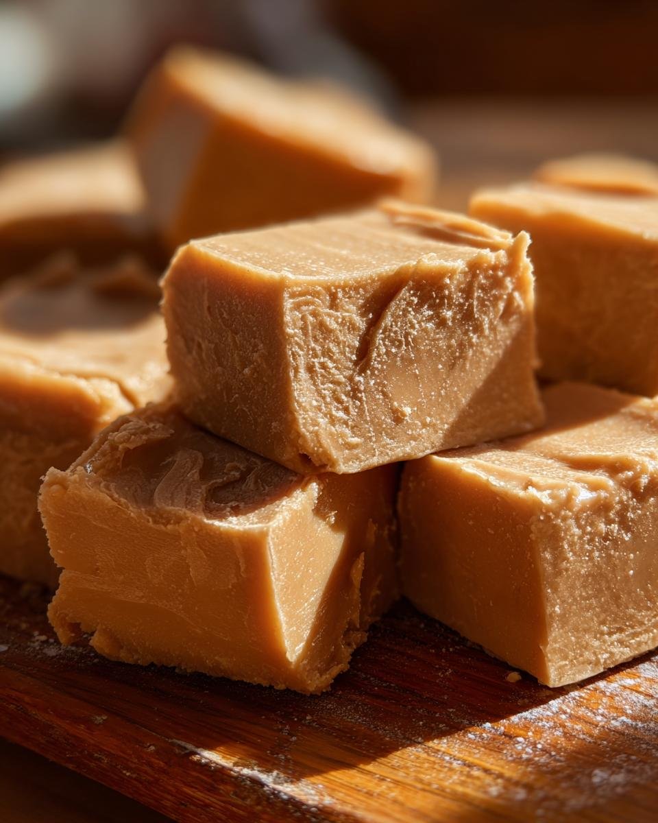 Microwave Peanut Butter Fudge - detail 2