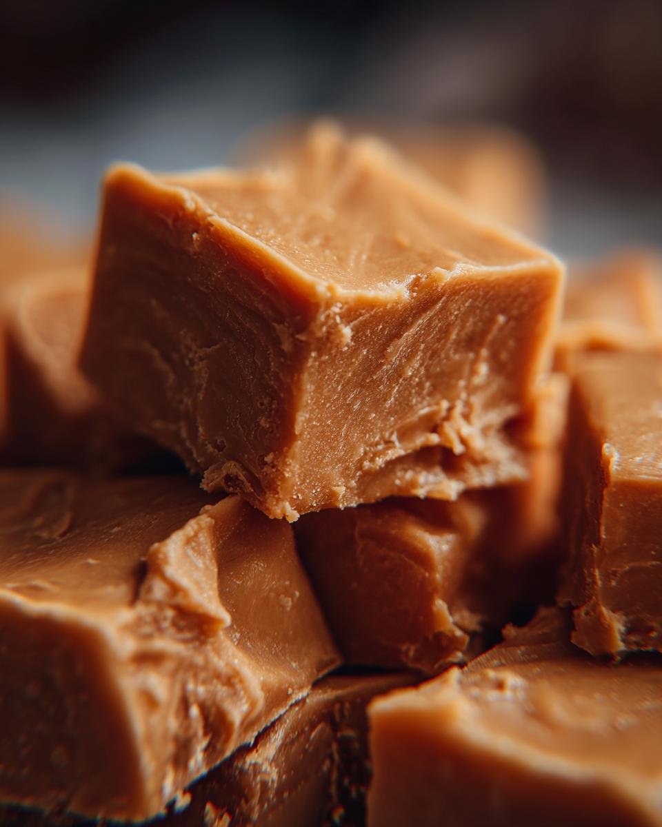 Microwave Peanut Butter Fudge - detail 3