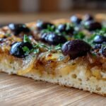 Niçoise Pissaladière with Caramelized Onions and Black Olives