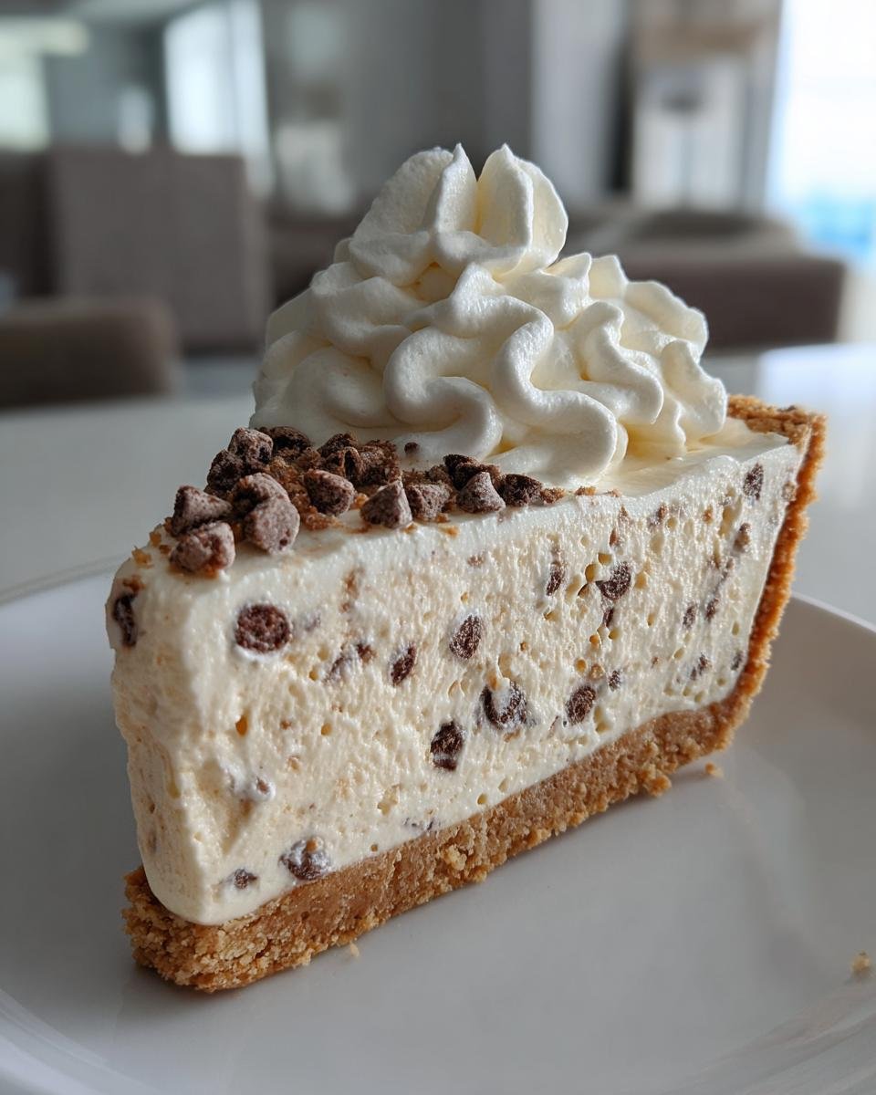 No-Bake Cannoli Cream Pie - detail 2