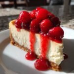 No Bake Cherry Cheesecake