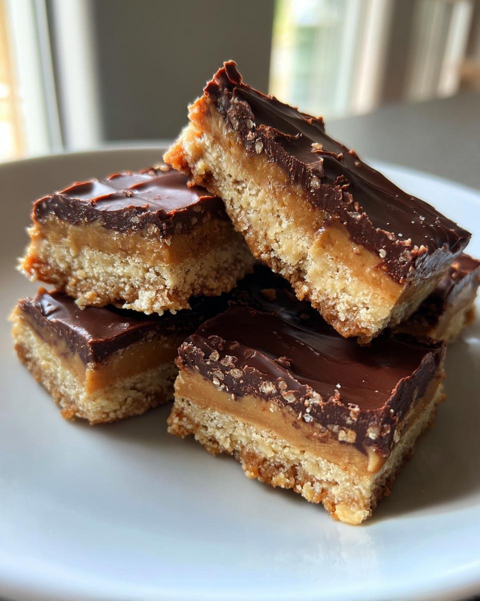 No Bake Peanut Butter Bars - detail 3