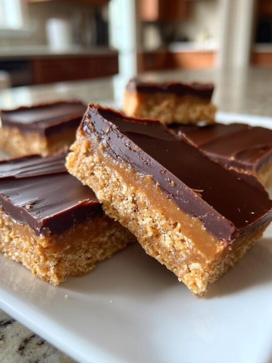 No Bake Peanut Butter Bars