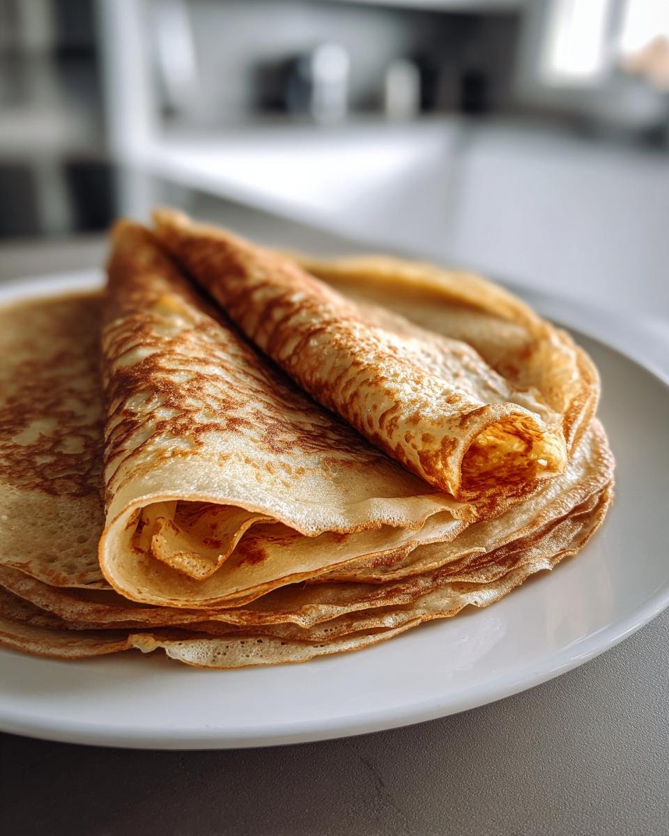 Oatmeal Banana Crepes - detail 1