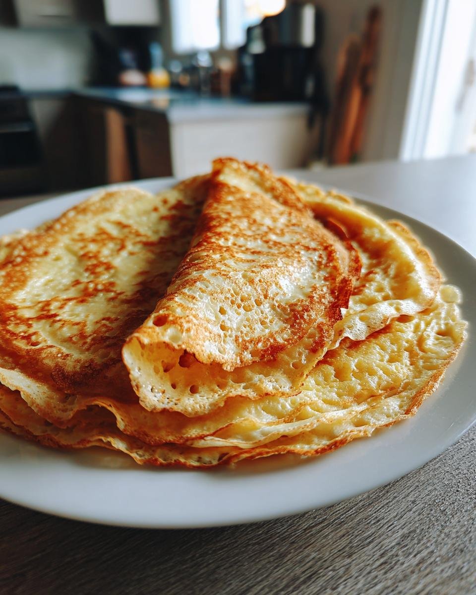 Oatmeal Banana Crepes - detail 2