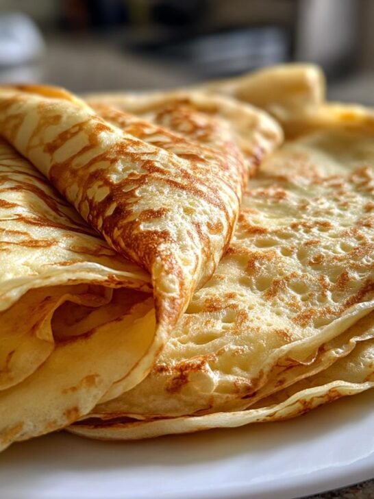 Oatmeal Banana Crepes