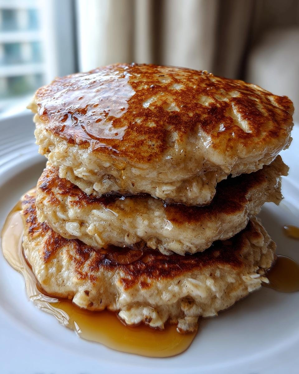 Oatmeal Banana Pancakes - detail 2