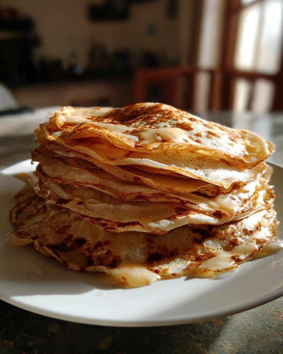 Oatmeal and Carrot Crepes - detail 1