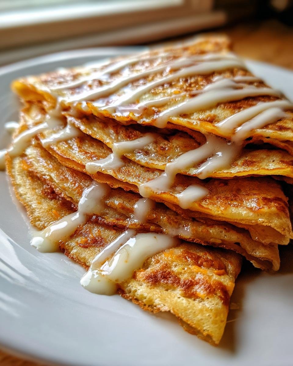 Oatmeal and Carrot Crepes - detail 2