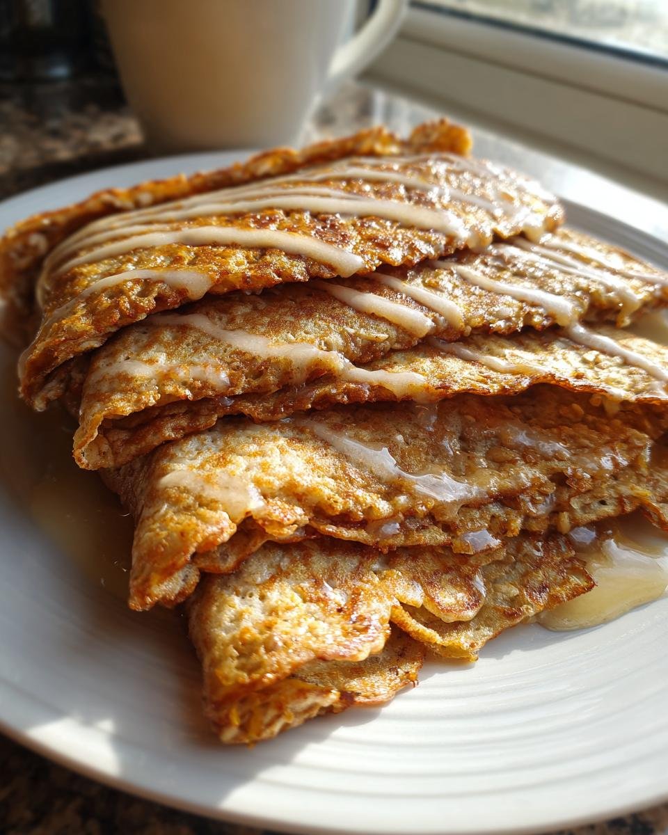 Oatmeal and Carrot Crepes - detail 3