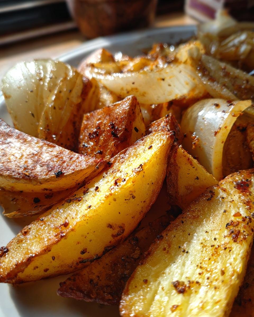 Oven Fried Potatoes and Onions - detail 1