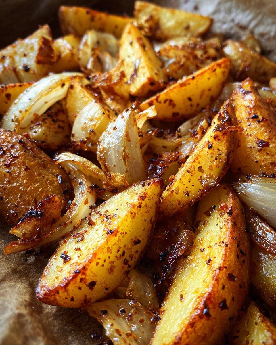 Oven Fried Potatoes and Onions - detail 2