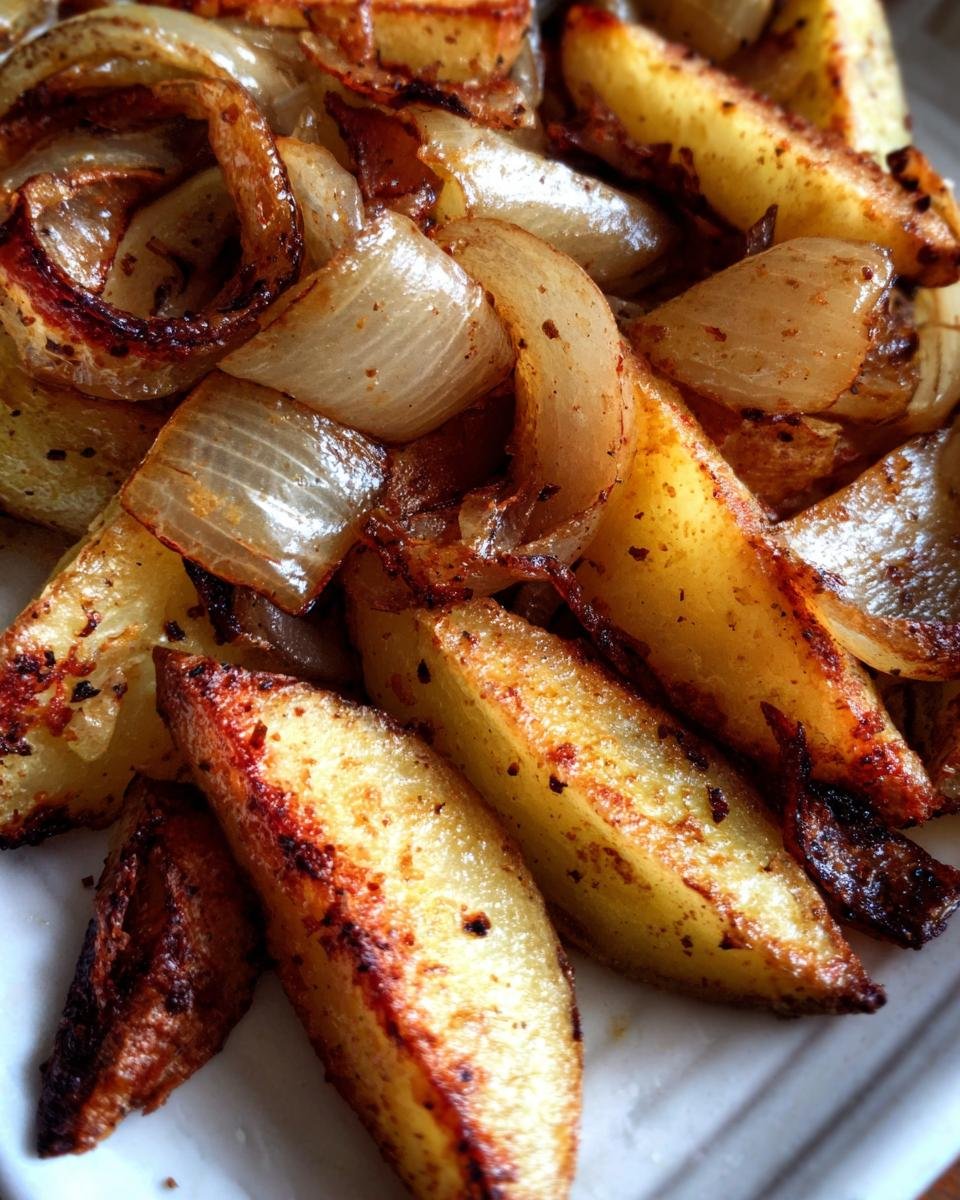Oven Fried Potatoes and Onions - detail 3