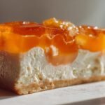 Peach Gelatin with Cream Cheese