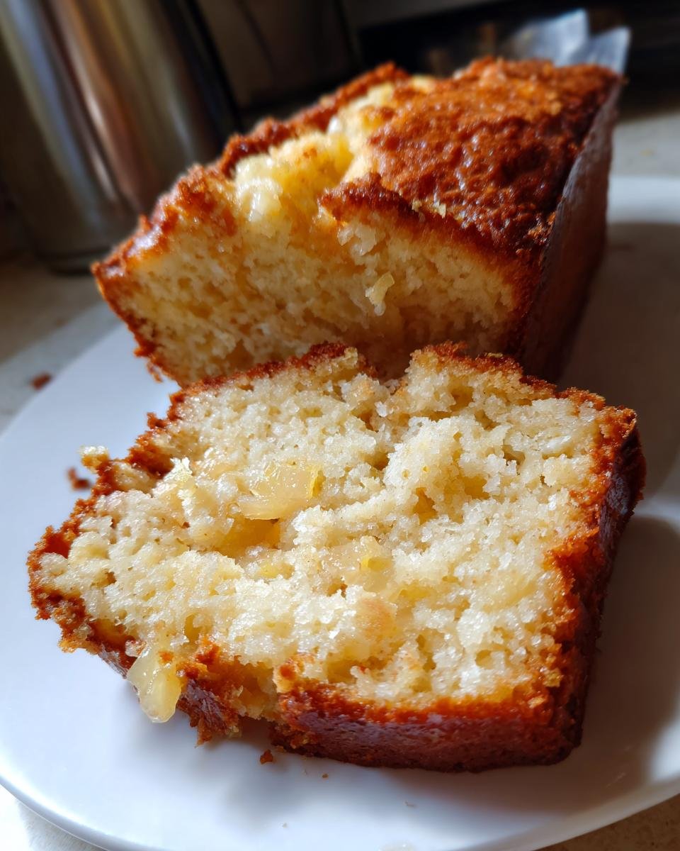 Pineapple Coconut Pound Cake - detail 2
