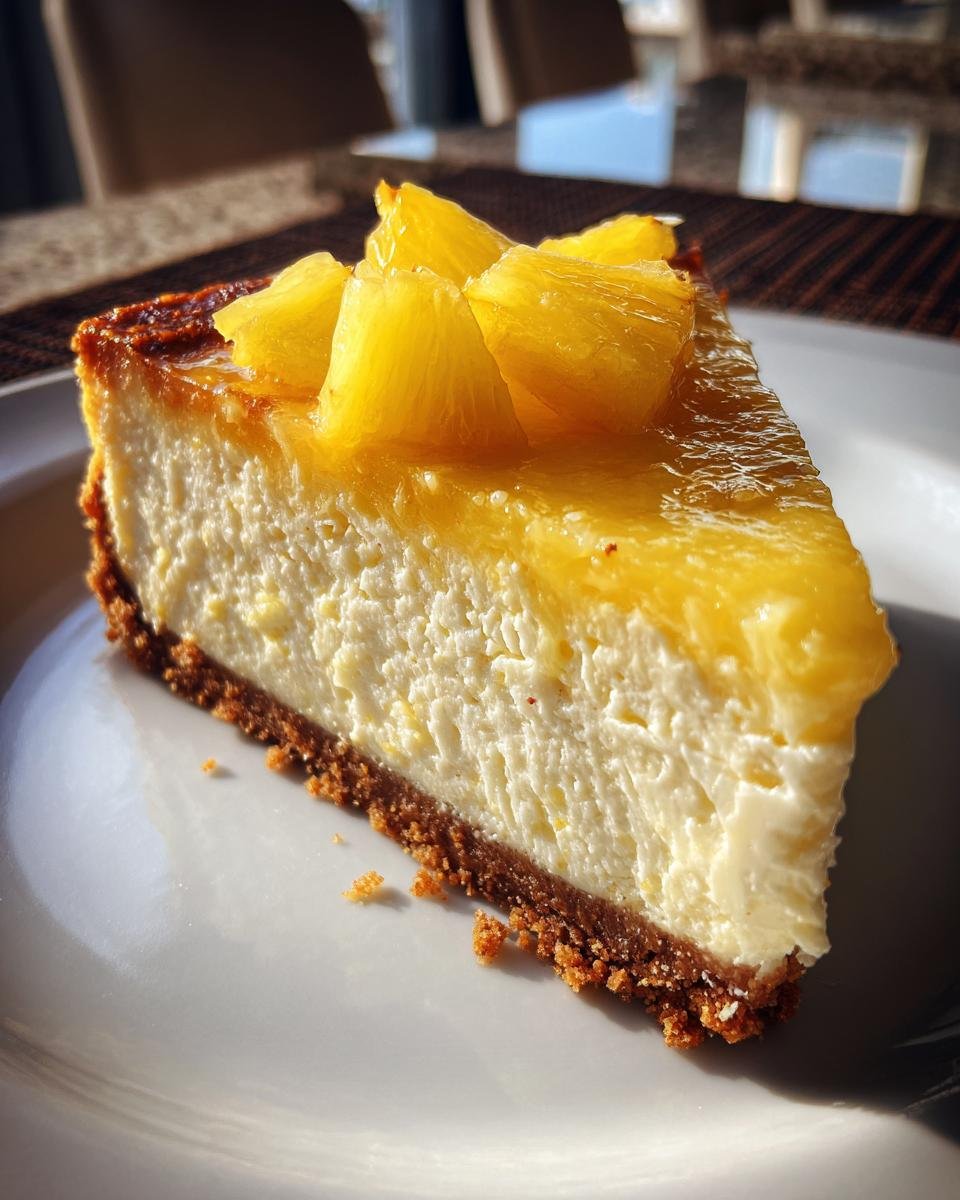 Pineapple Heaven Cheesecake - detail 3