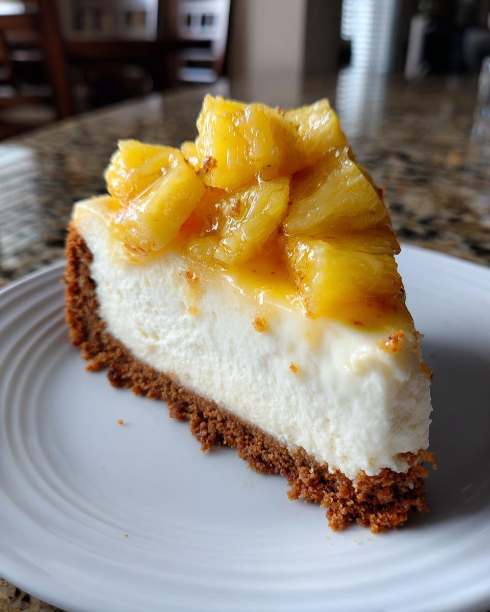 Pineapple Heaven Cheesecake - detail 4