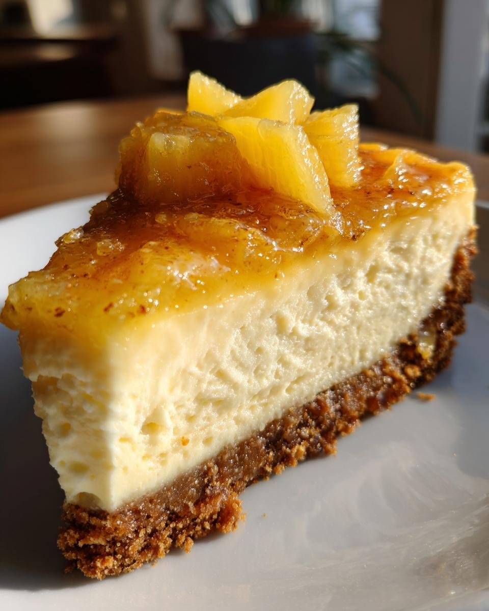 Pineapple Heaven Cheesecake - detail 5
