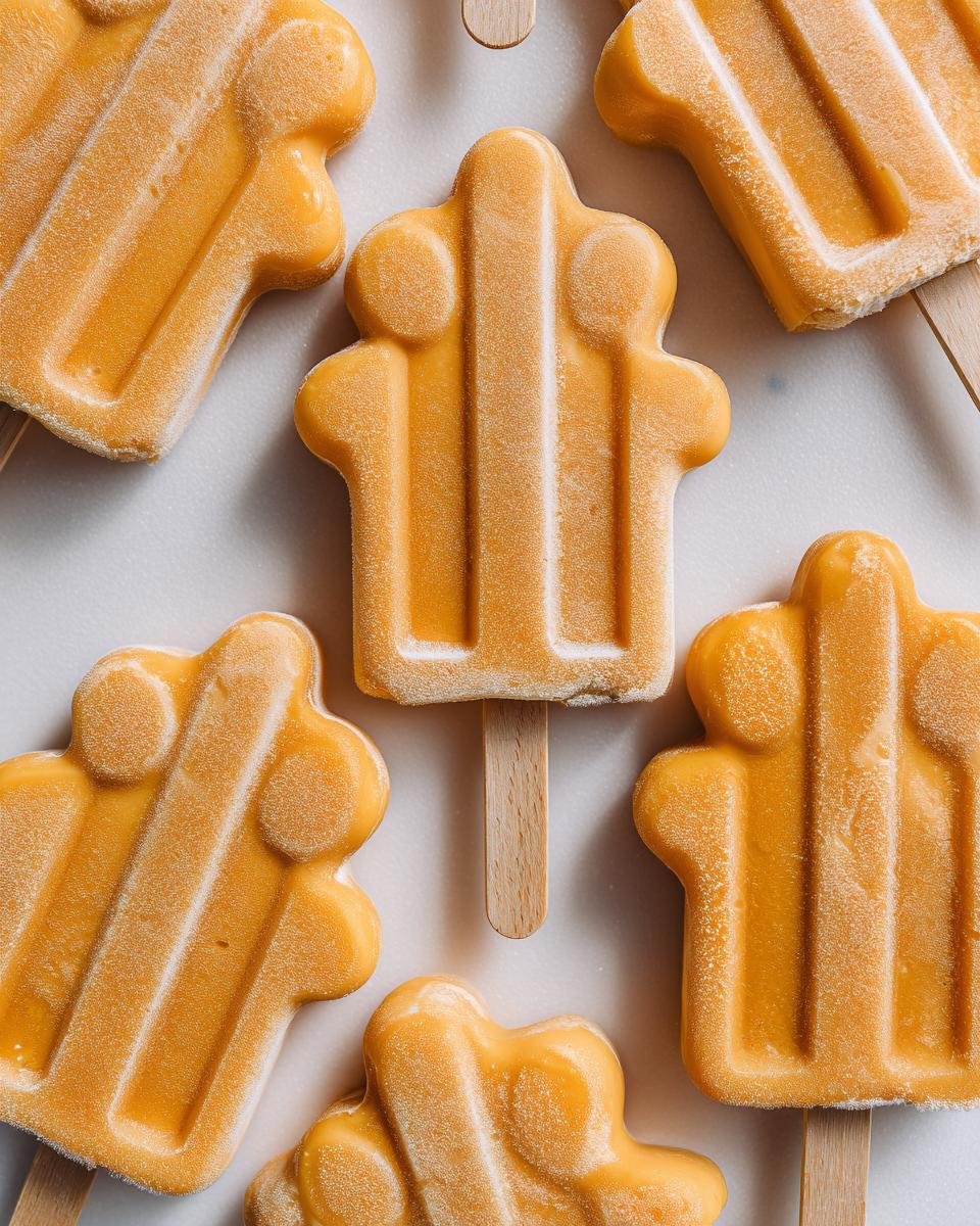Pumpkin Yogurt Paw Popsicles for Dogs - detail 1