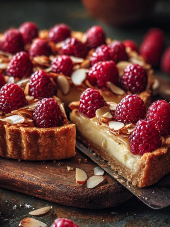 Raspberry Almond Tart