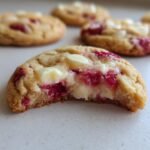Raspberry Cheesecake Cookies