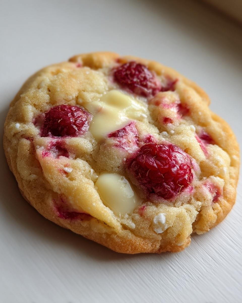 Raspberry Cheesecake Cookies - detail 2