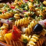 Refreshing Pasta Salad with Homemade Dressing