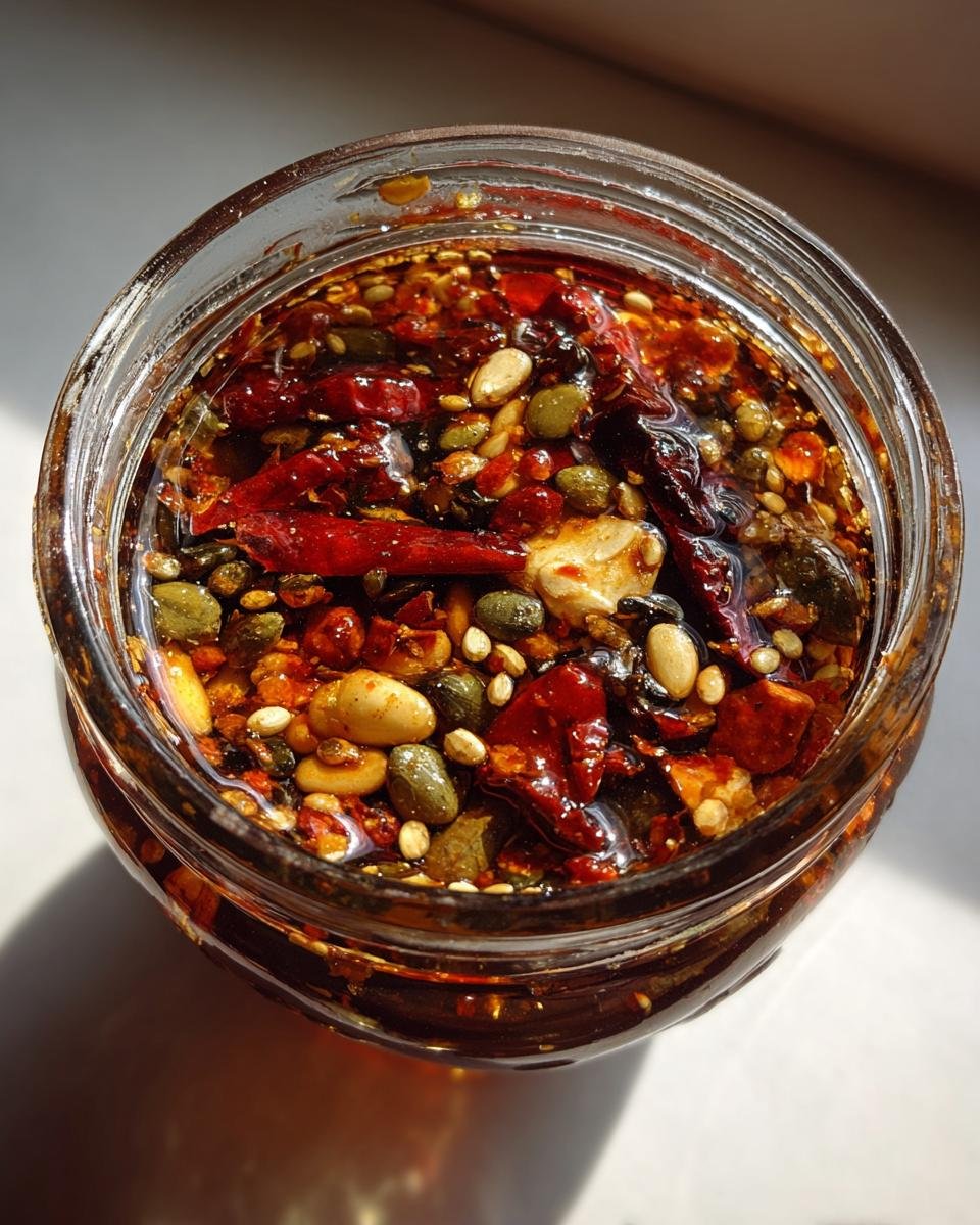 Salsa Macha with Seeds - detail 3