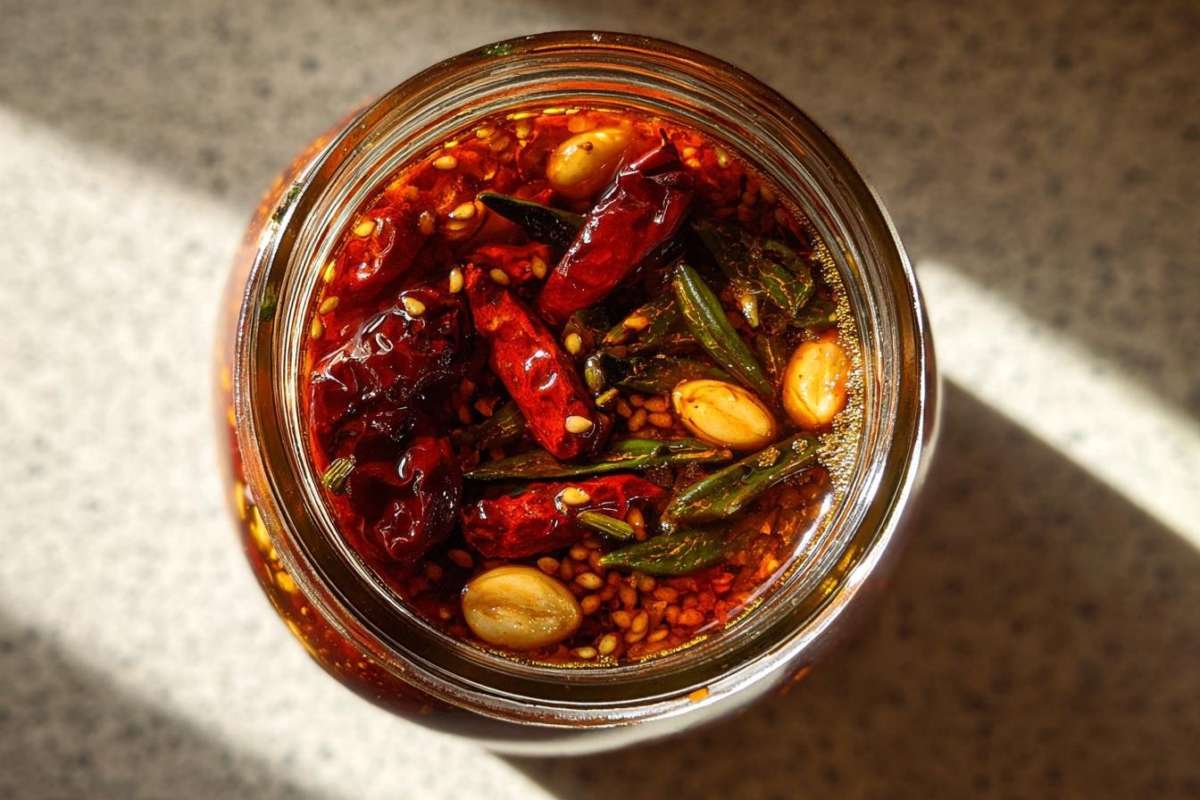 Salsa Macha with Seeds - detail 4