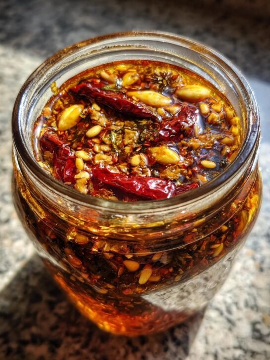 Salsa Macha with Seeds