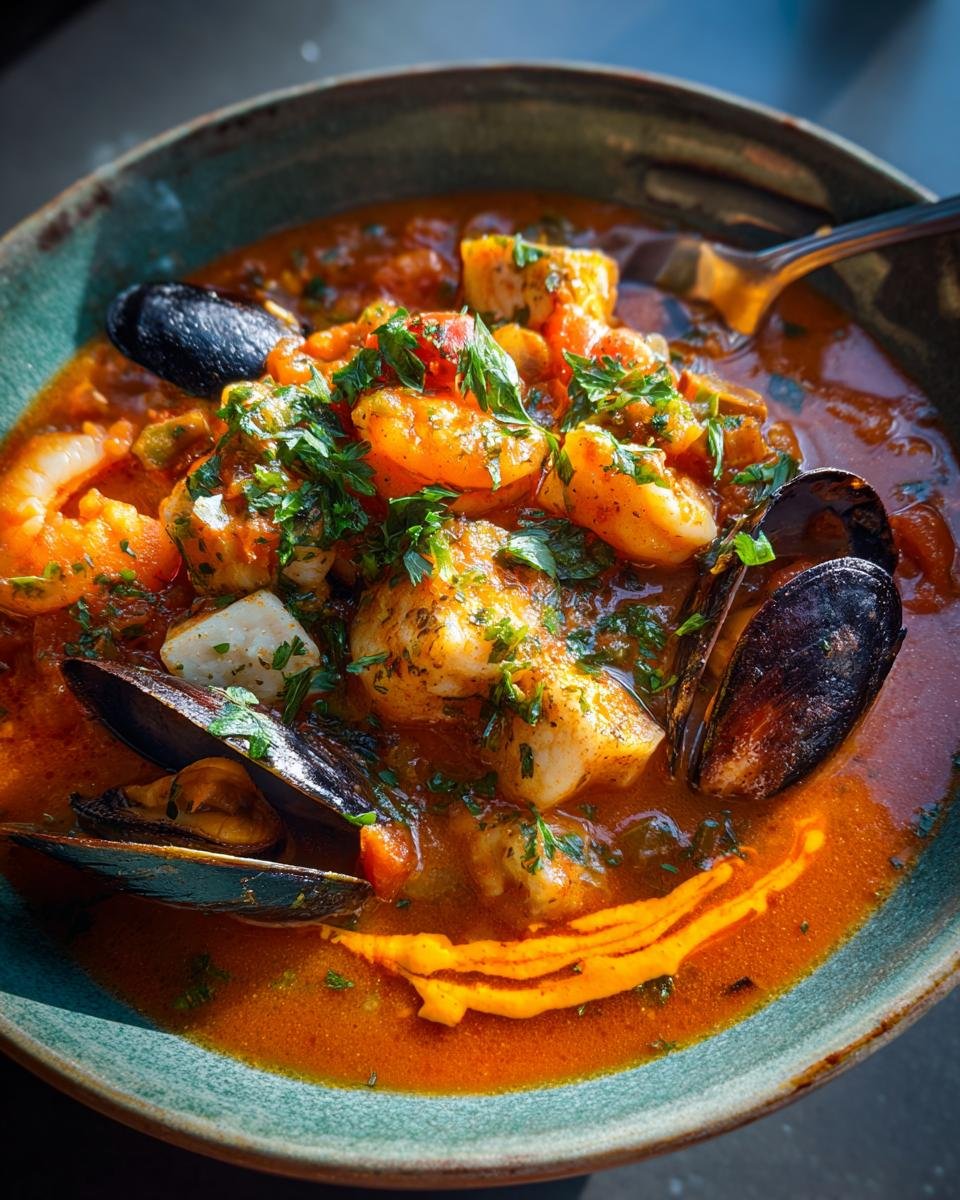 Seafood Stew with Rouille Sauce - detail 1