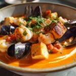 Seafood Stew with Rouille Sauce