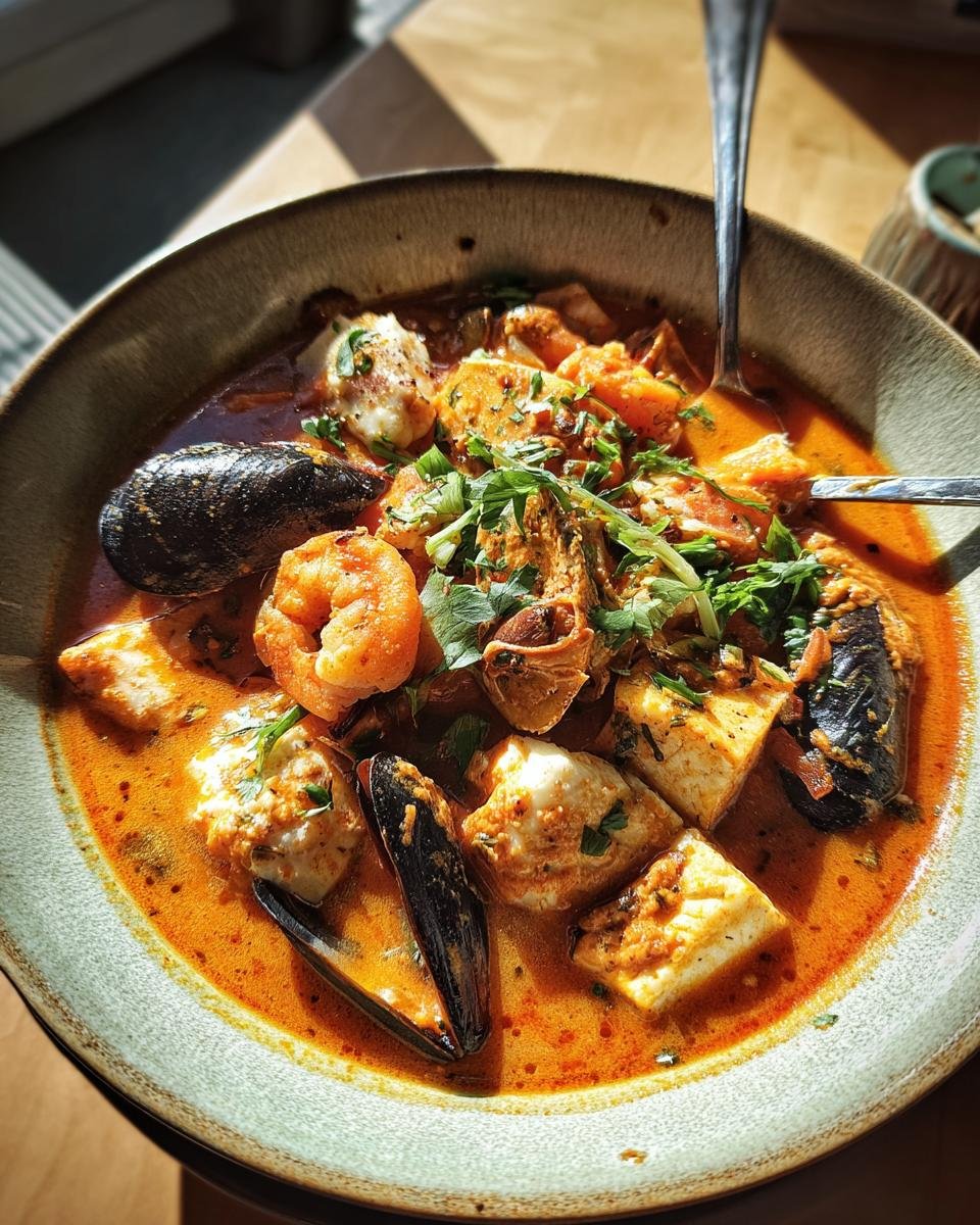 Seafood Stew with Rouille Sauce - detail 2