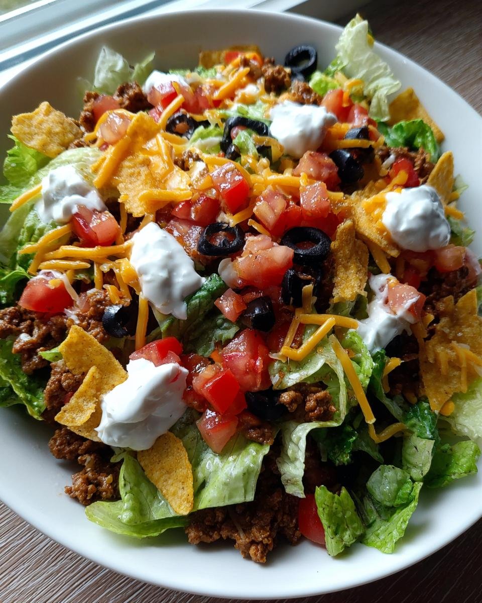 Seven-Layer Taco Salad - detail 1